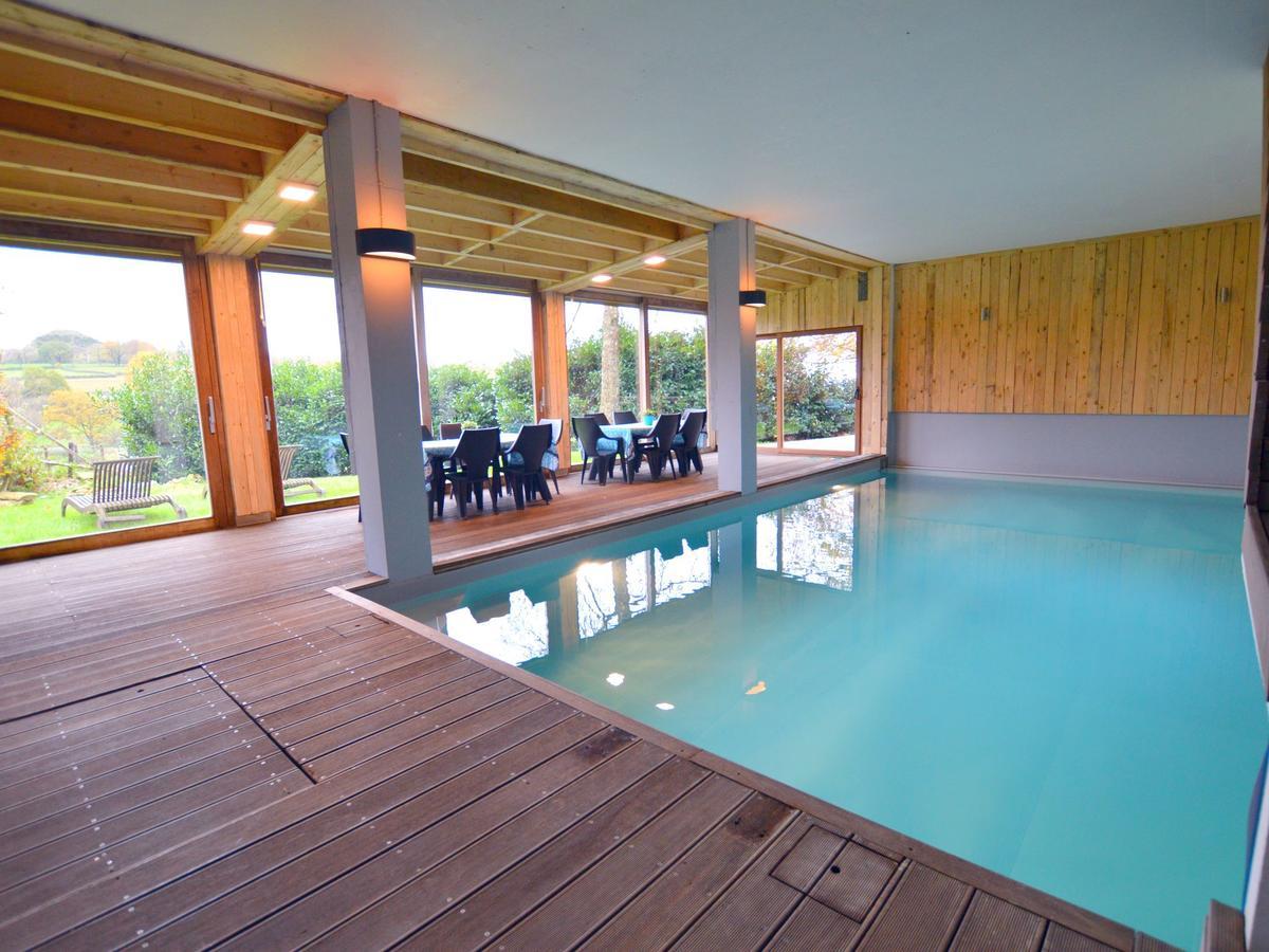 Charming Farmhouse In Waimes With Pool Ngoại thất bức ảnh